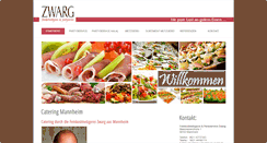 Desktop Screenshot of feinkostmetzgerei-zwarg.de